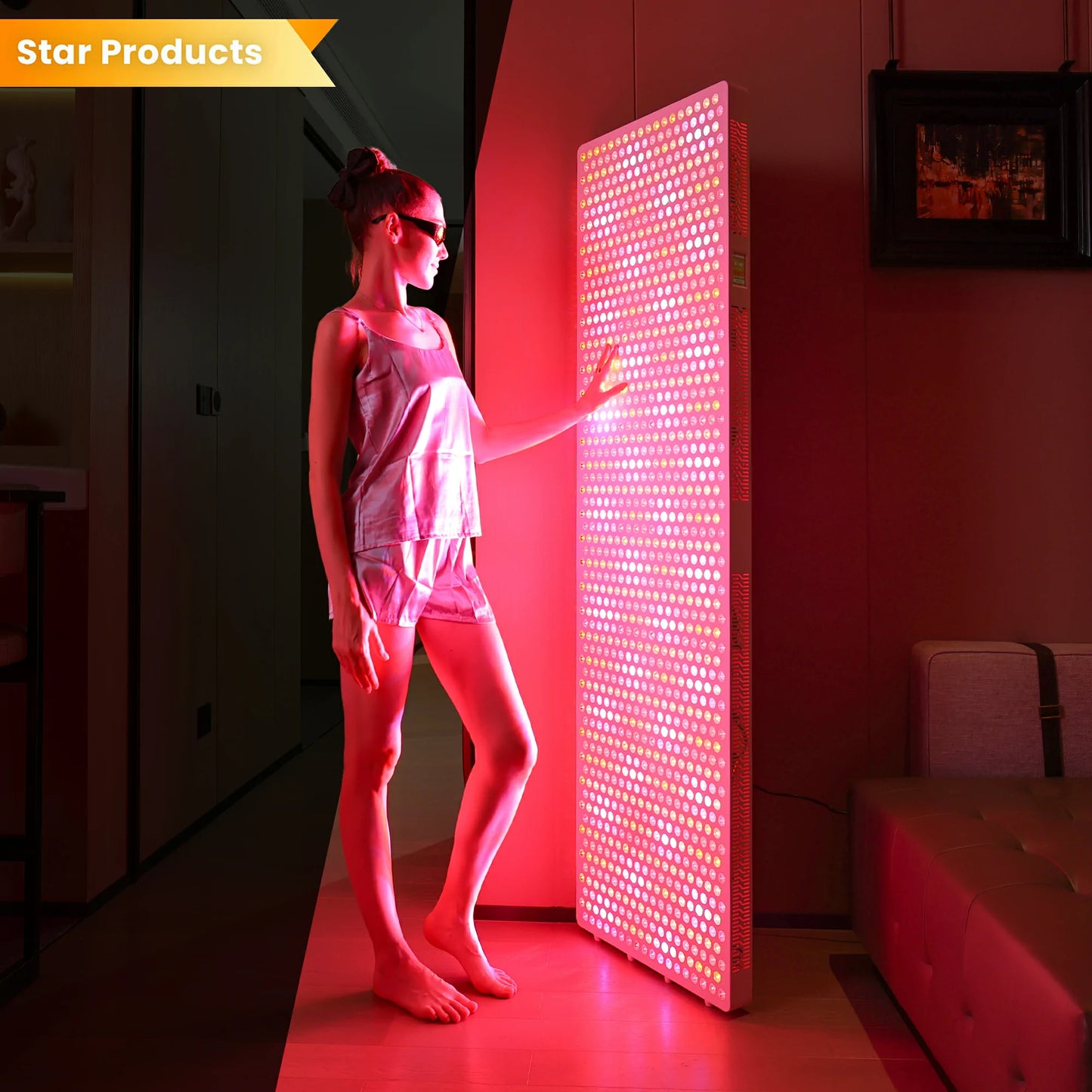 VersoLight Continuum full-body panel, angled view