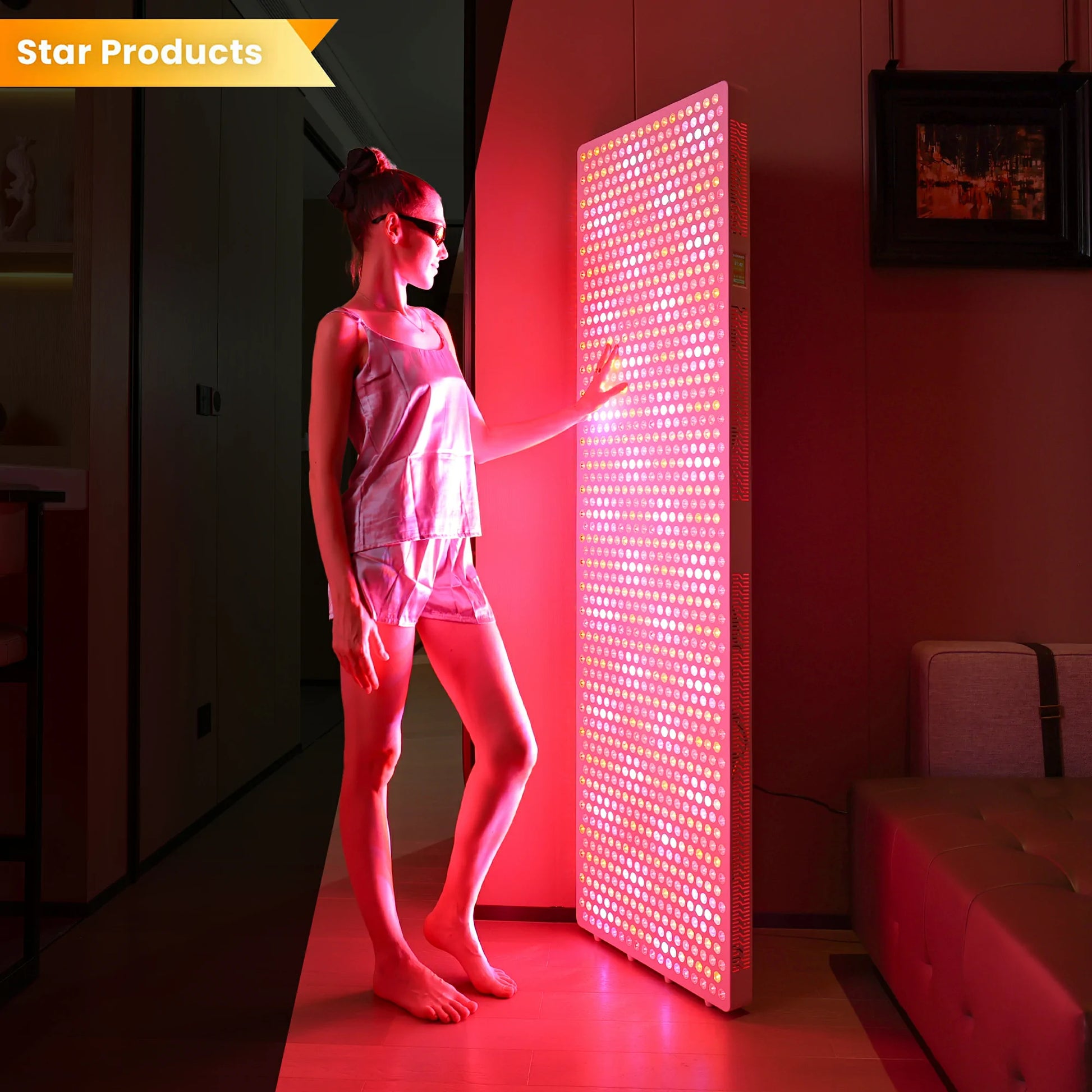 VersoLight Continuum full-body panel, angled view
