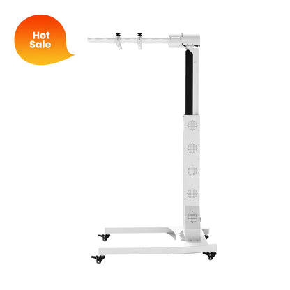 Datum Motorized stand, angled view